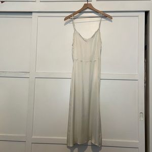 Wilfred silk slip dress